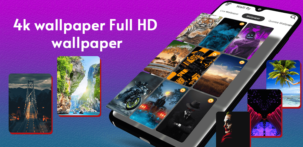 Cover Image of 4K Wallpaper Full HD v2.1.9 MOD APK (Premium Unlocked)