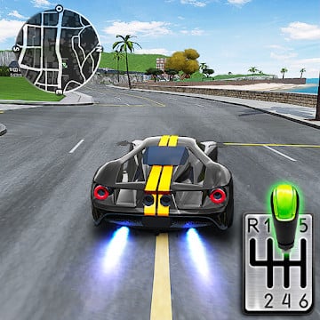 Cover Image of Drive for Speed: Simulator v1.23.8 MOD APK (Unlimited Money) Download