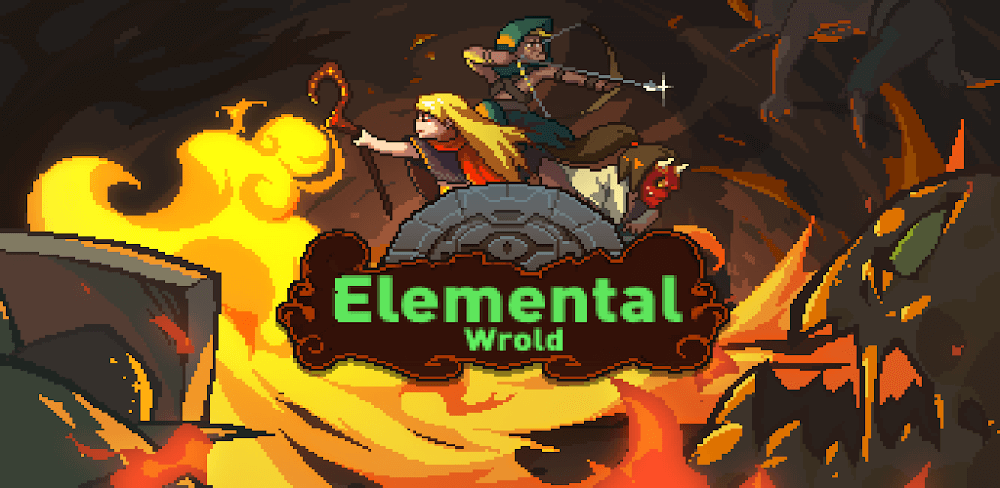 Cover Image of Elemental World v2.8.1 MOD APK (Menu, Money, Dumb Enemies)