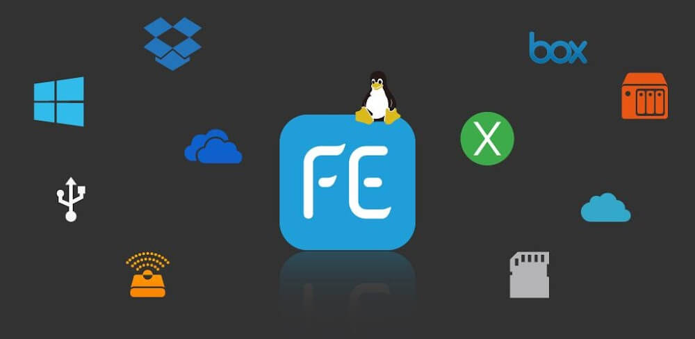 Cover Image of FE File Explorer Pro v4.6.1 APK (PAID/Patched)