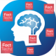 Cover Image of FactTechz Ultimate Brain Booster MOD APK 2.0.4 (Pro Verison)