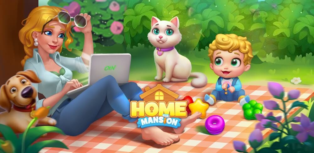 Cover Image of Home Mansion: Makeover Dream v1.300.12500 MOD APK (Unlimited Money)