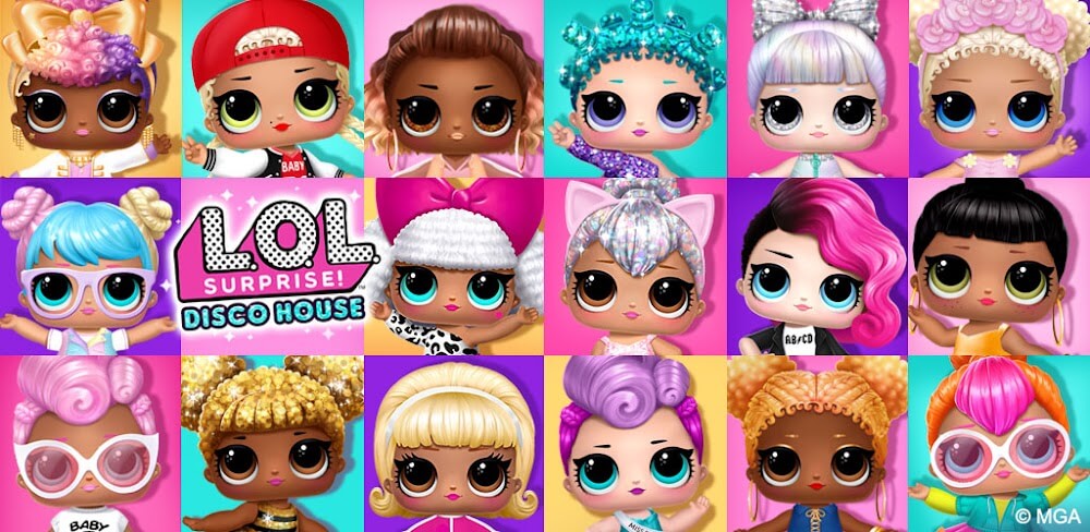 Cover Image of L.O.L. Surprise! Disco House v2.5.347 MOD APK (Free Shopping)