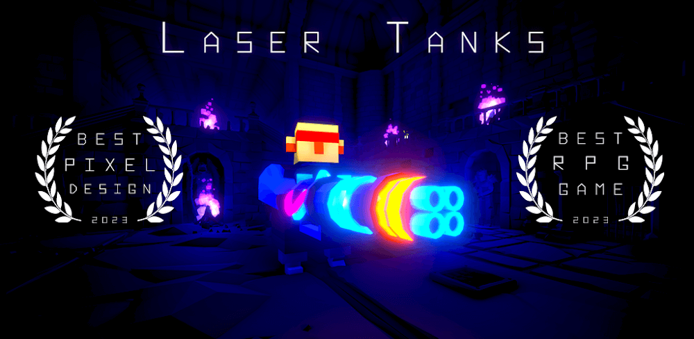 Cover Image of Laser Tanks: Pixel v4.0.0 MOD APK (Unlimited Money)