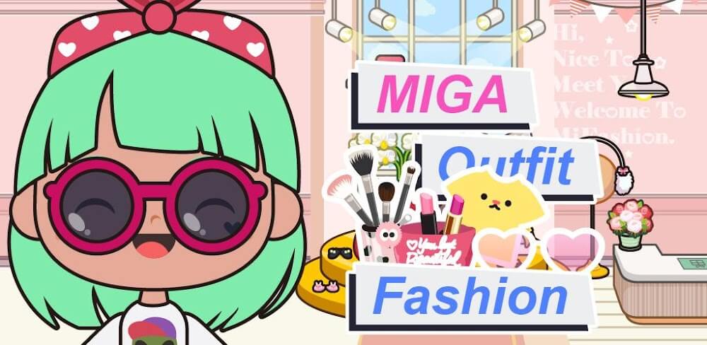 Cover Image of Miga Town: My Store v1.8 MOD APK (Unlocked All Paid Content)