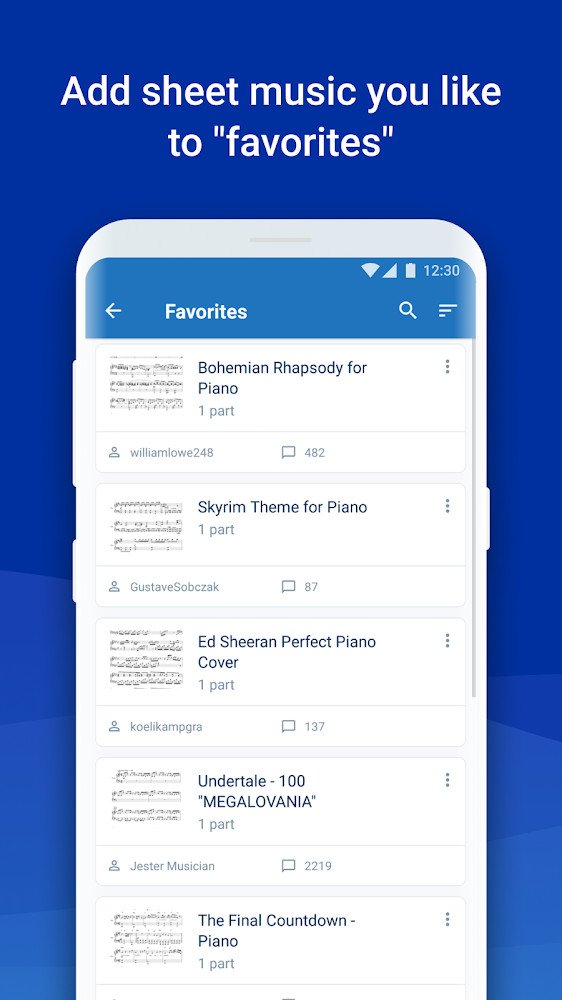MuseScore: sheet music 2.12.22 (nodpi) (Android 5.0+) APK Download by  Musescore Limited - APKMirror