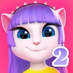 Cover Image of My Talking Angela 2 v2.9.3.27099 MOD APK (Unlimited Money)