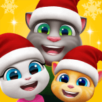 Cover Image of My Talking Tom Friends v3.7.0.12142 MOD APK (Unlimited Money)