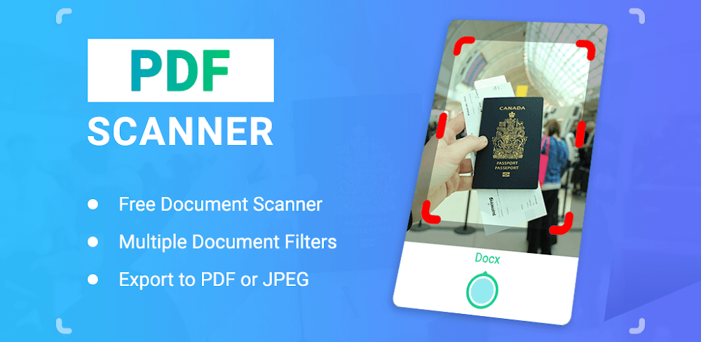 Cover Image of PDF Scanner v5.0.31 MOD APK (Premium Unlocked)