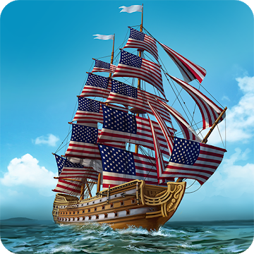 Cover Image of Pirates Flag: Caribbean Action v1.6.5 MOD APK + OBB (Free Shopping)