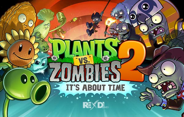 Plants vs Zombies 2 v11.0.1 MOD APK + OBB (Unlimited Coins/Gems