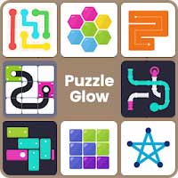Cover Image of Puzzle Glow : Brain Puzzle Game Collection 2.1.51 Apk + Mod Android