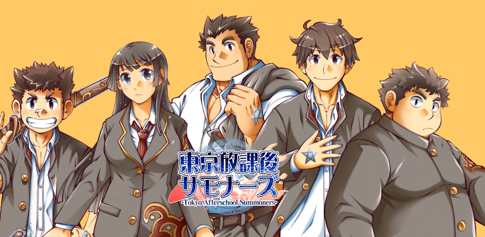 Cover Image of Tokyo Afterschool Summoners v5.3.4 MOD APK (Auto Win)